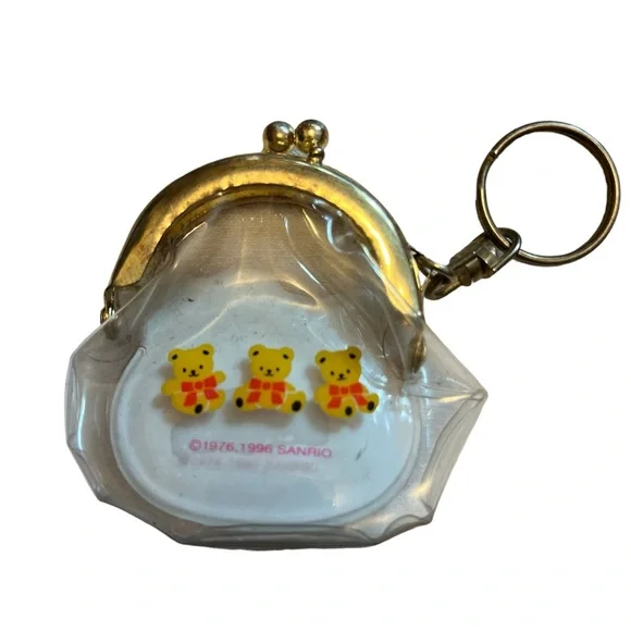 Hello Kitty vintage Sanrio coin, purse 1976